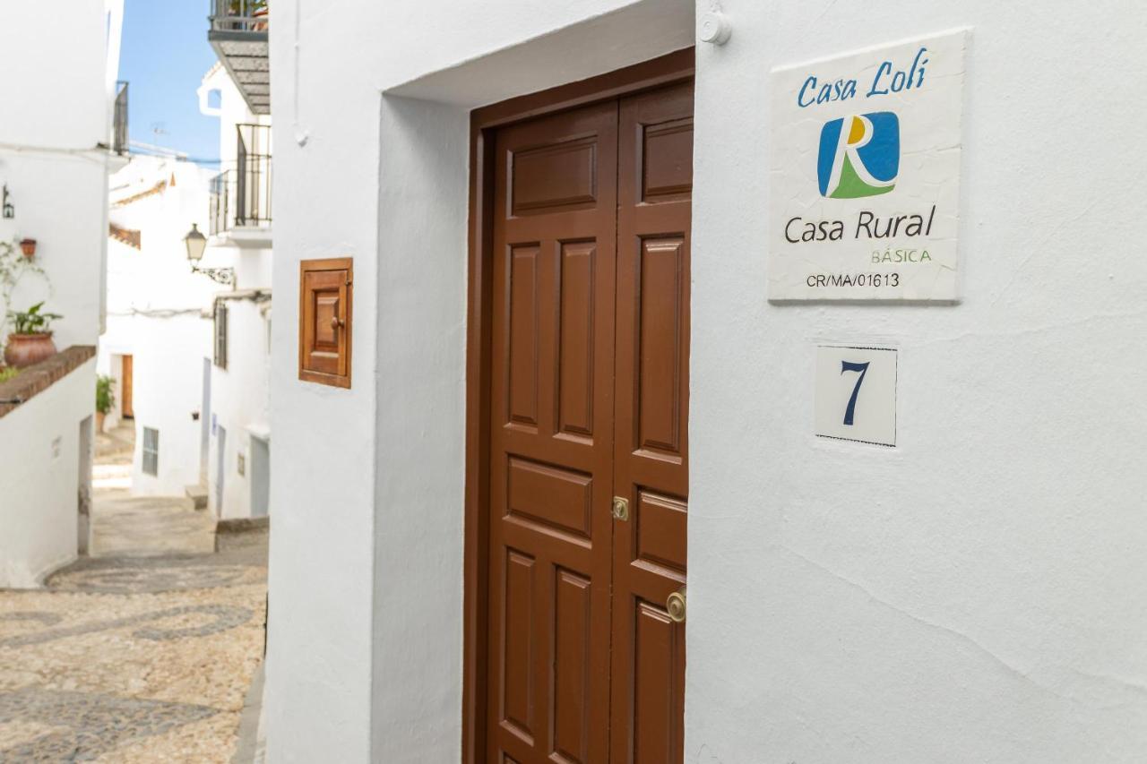 Casa Loli Apartment Frigiliana Bagian luar foto