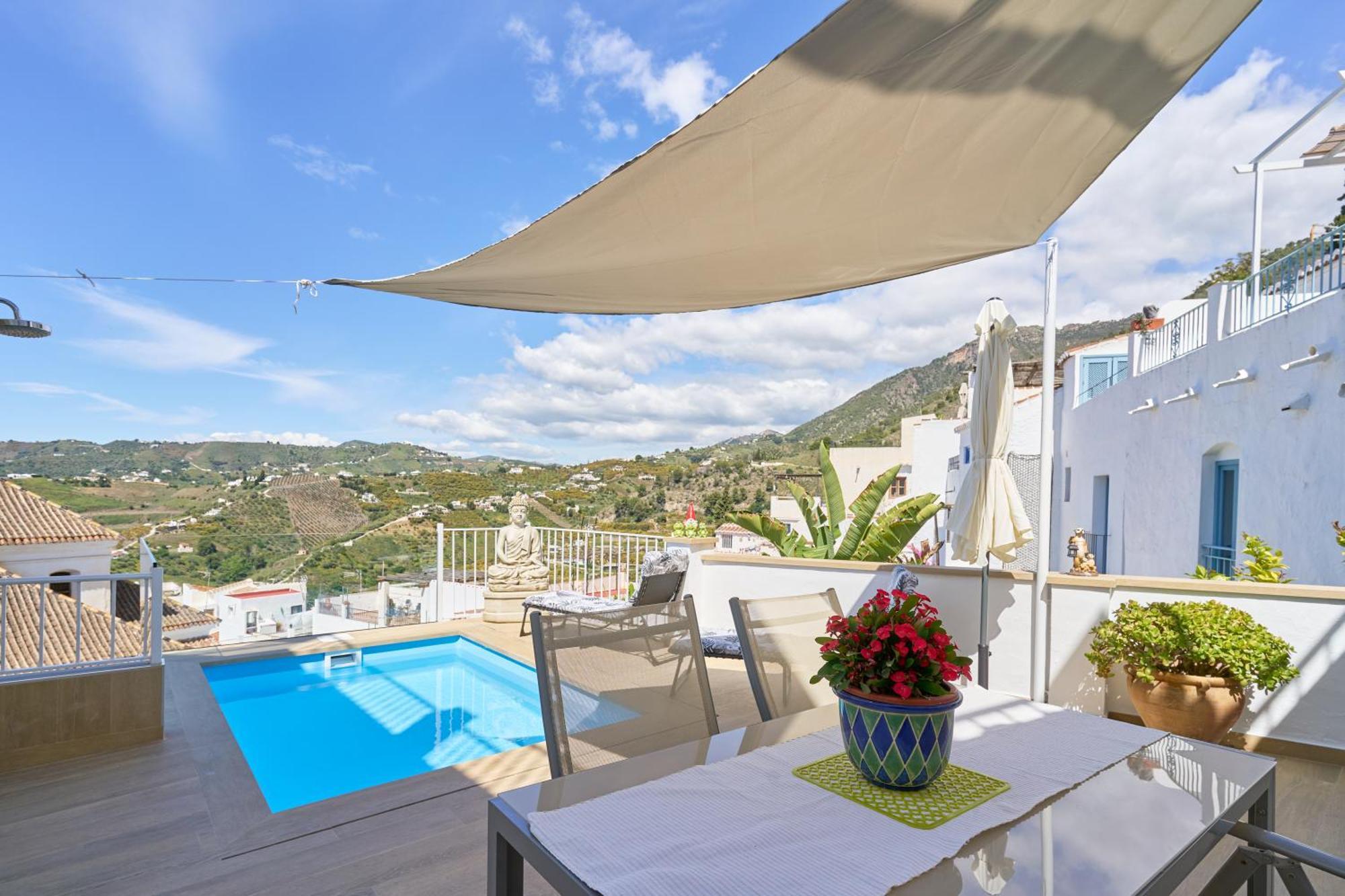 Casa Loli Apartment Frigiliana Bagian luar foto
