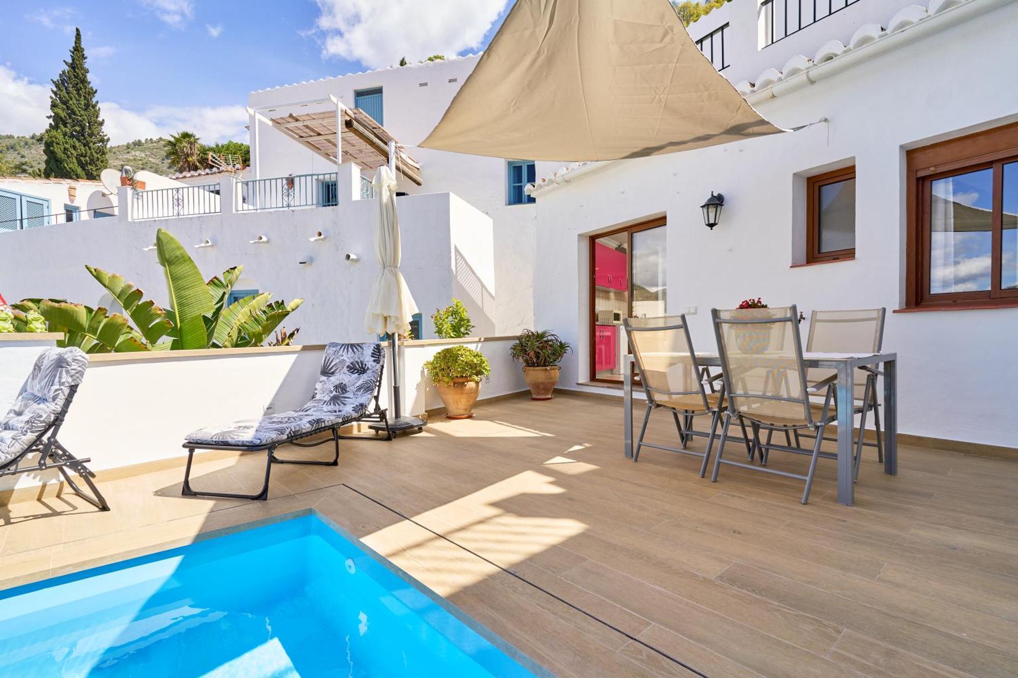 Casa Loli Apartment Frigiliana Bagian luar foto