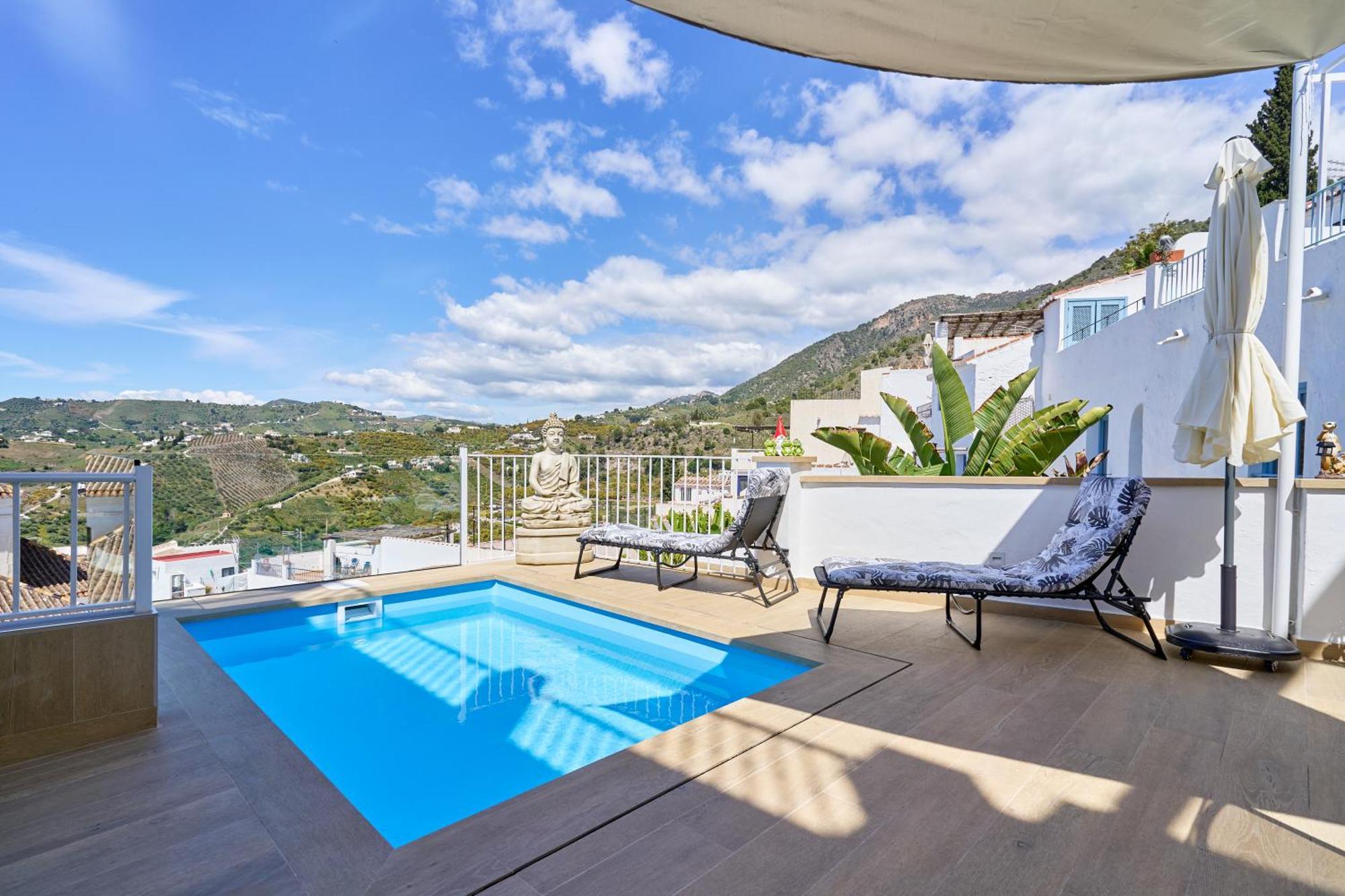 Casa Loli Apartment Frigiliana Bagian luar foto